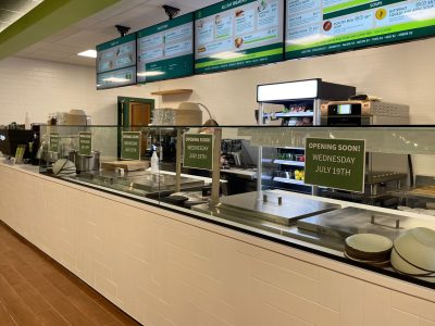 Harvest Clean Eats counter