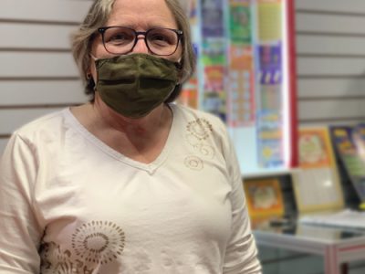 This is Donna, manager at the lotto booth